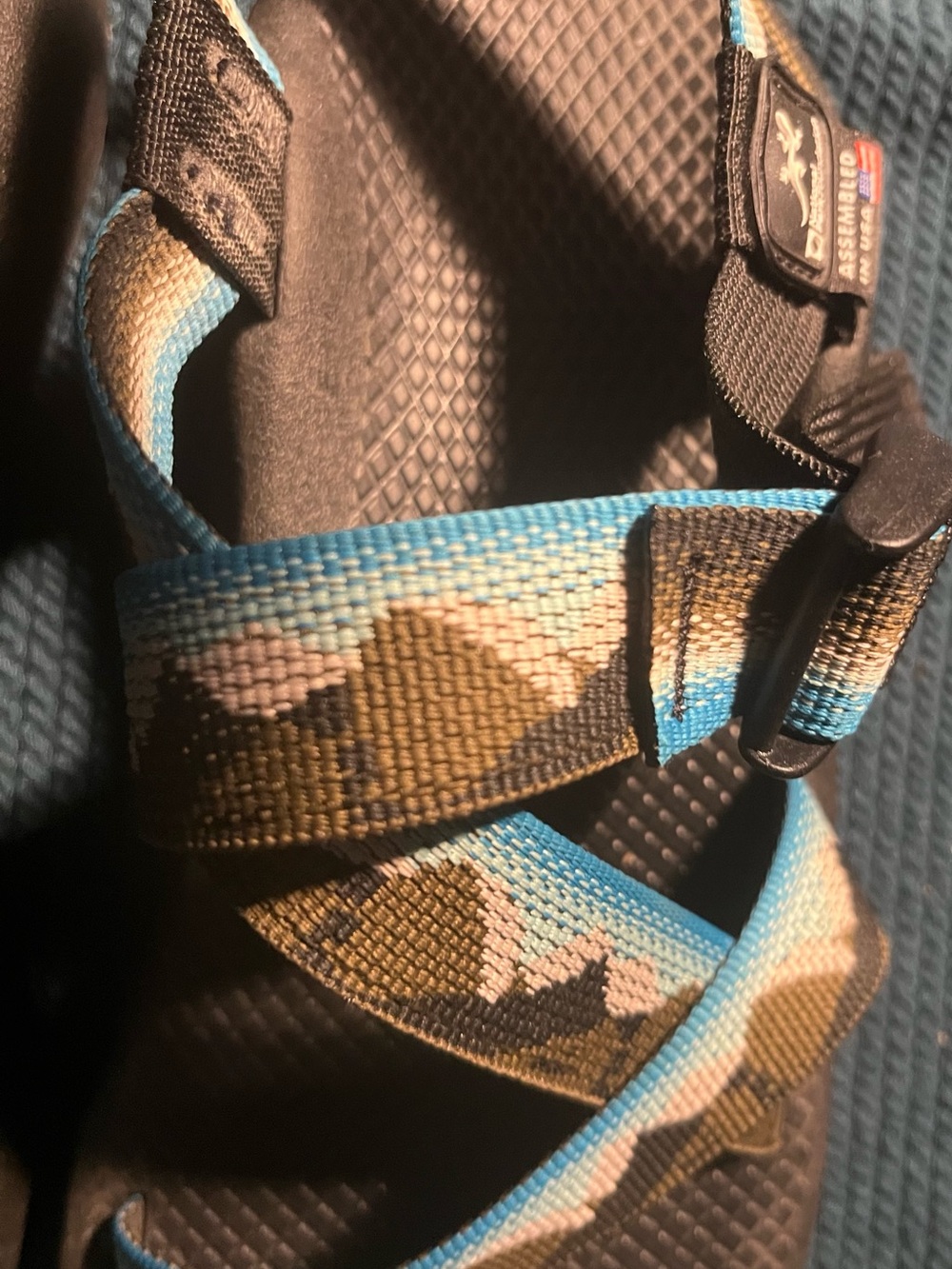 Women’s Chaco Sandals-National Parks Edition With Mountain Graphics Size M8 - Picture 6 of 10